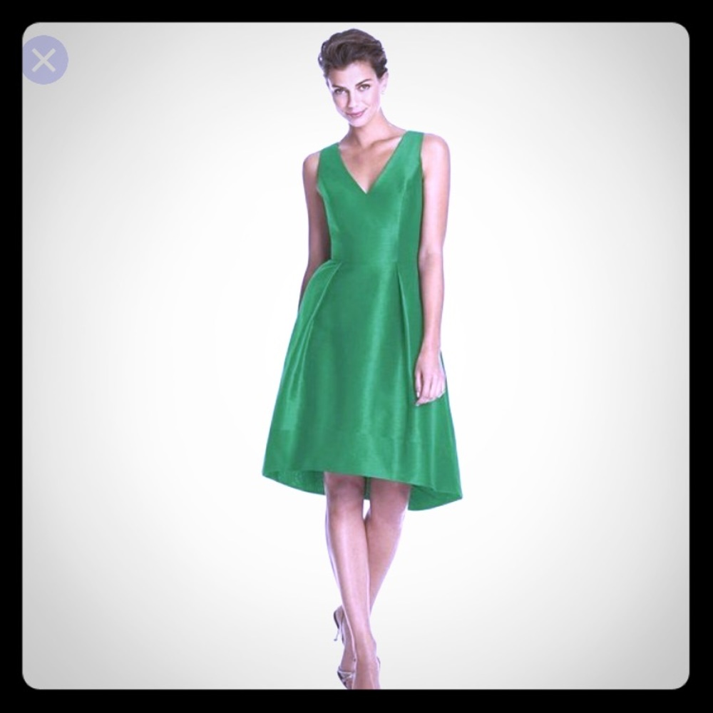 PRICE CUT - Silk high low dress